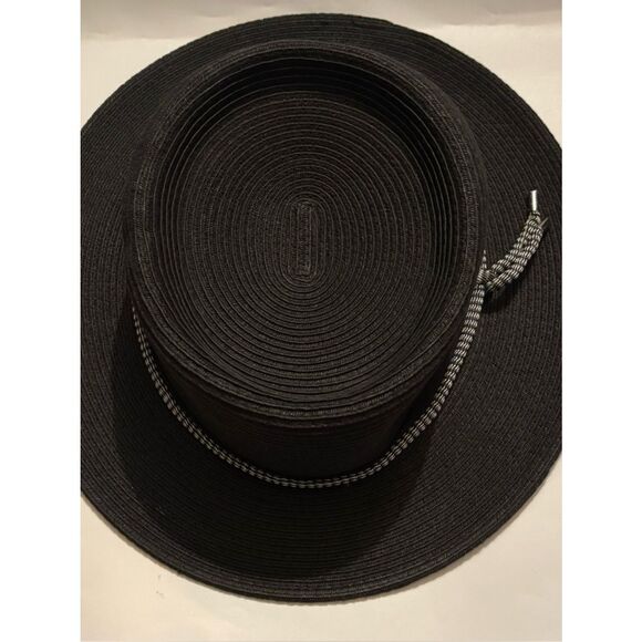 rag & bone Black Somer Beach Hat  Size L ~ Excellent main image 7